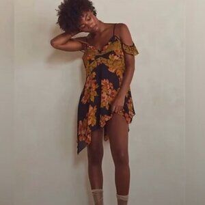 Free People Monday Morning Trapeze Dress Size Medium